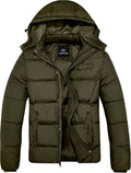 FARVALUE Mens Winter Coats Thicken Puffer Jacket - Warm