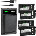 Kastar 4-Pack Battery and Smart USB Charger Replacement for Panasonic