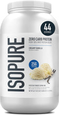 Isopure Zero Carb 100% Pure Whey Isolate Creamy Vanilla - Zero Carb