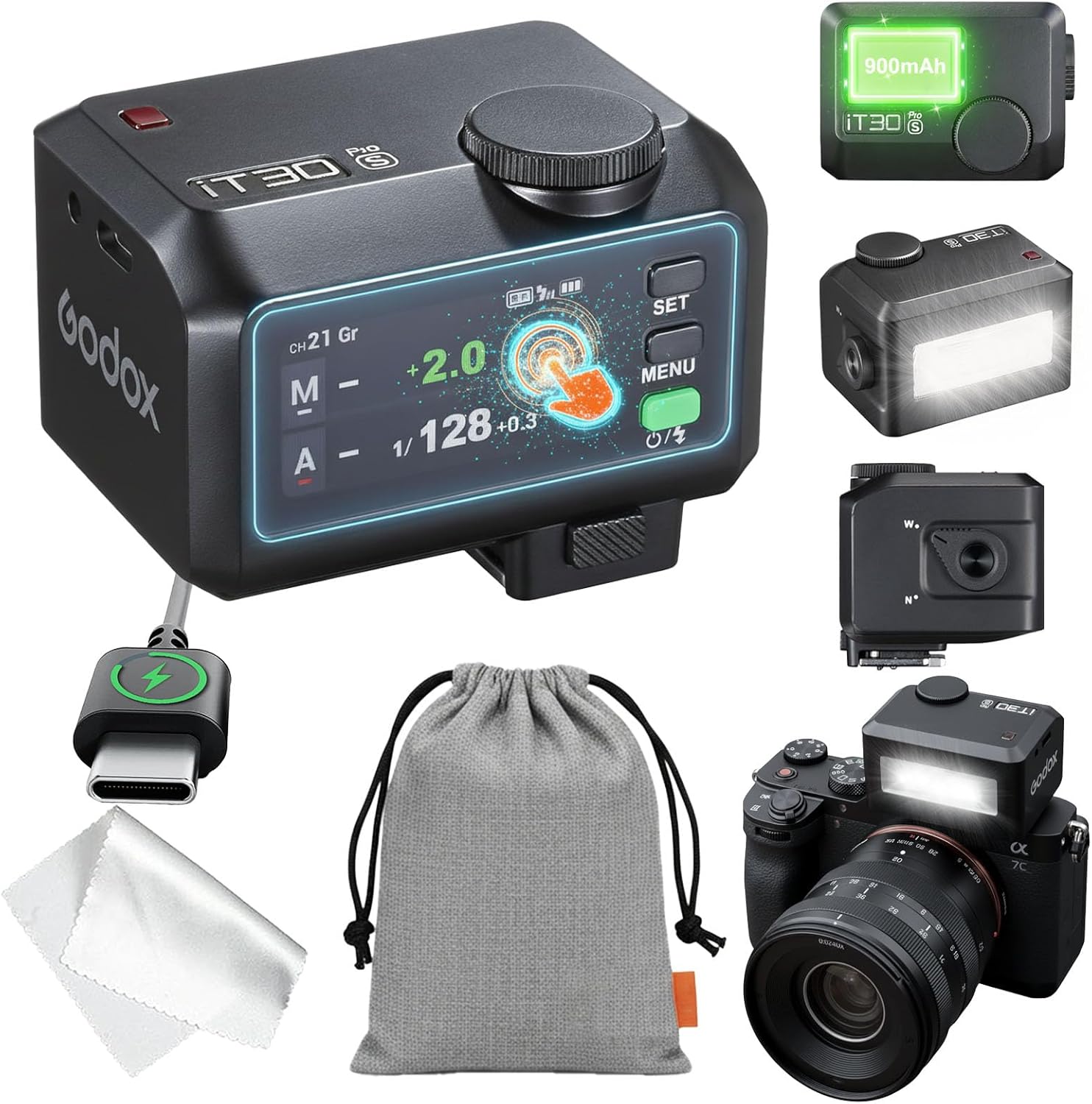 GODOX IT30 Pro S TTL Mini Flash for Sony - Compact Powerhouse