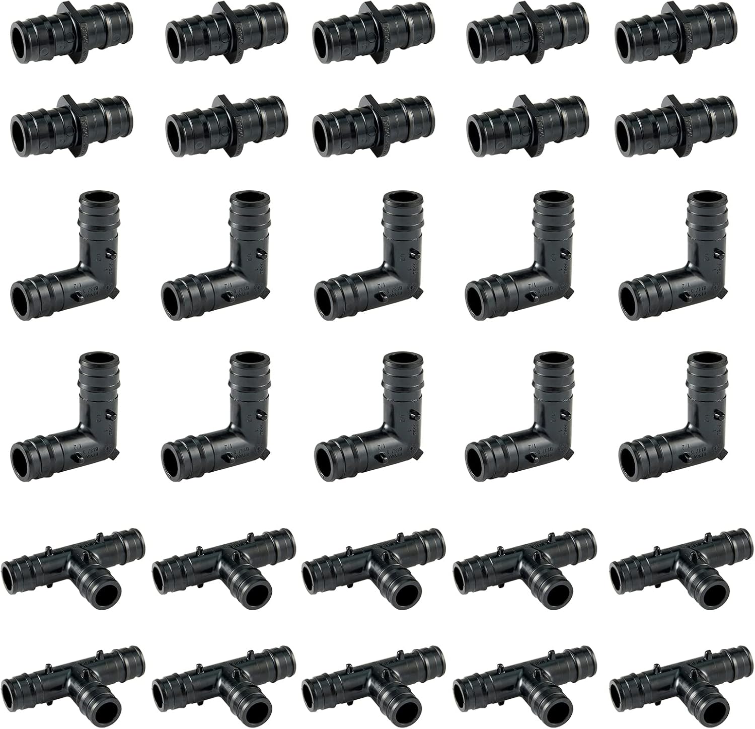 3/4 Inch Poly PEX A Expansion Fitting Pack for Plumbing Needs