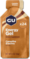 GU Energy Original Sports Nutrition Gel - Vegan Campfire S'Mores Pack