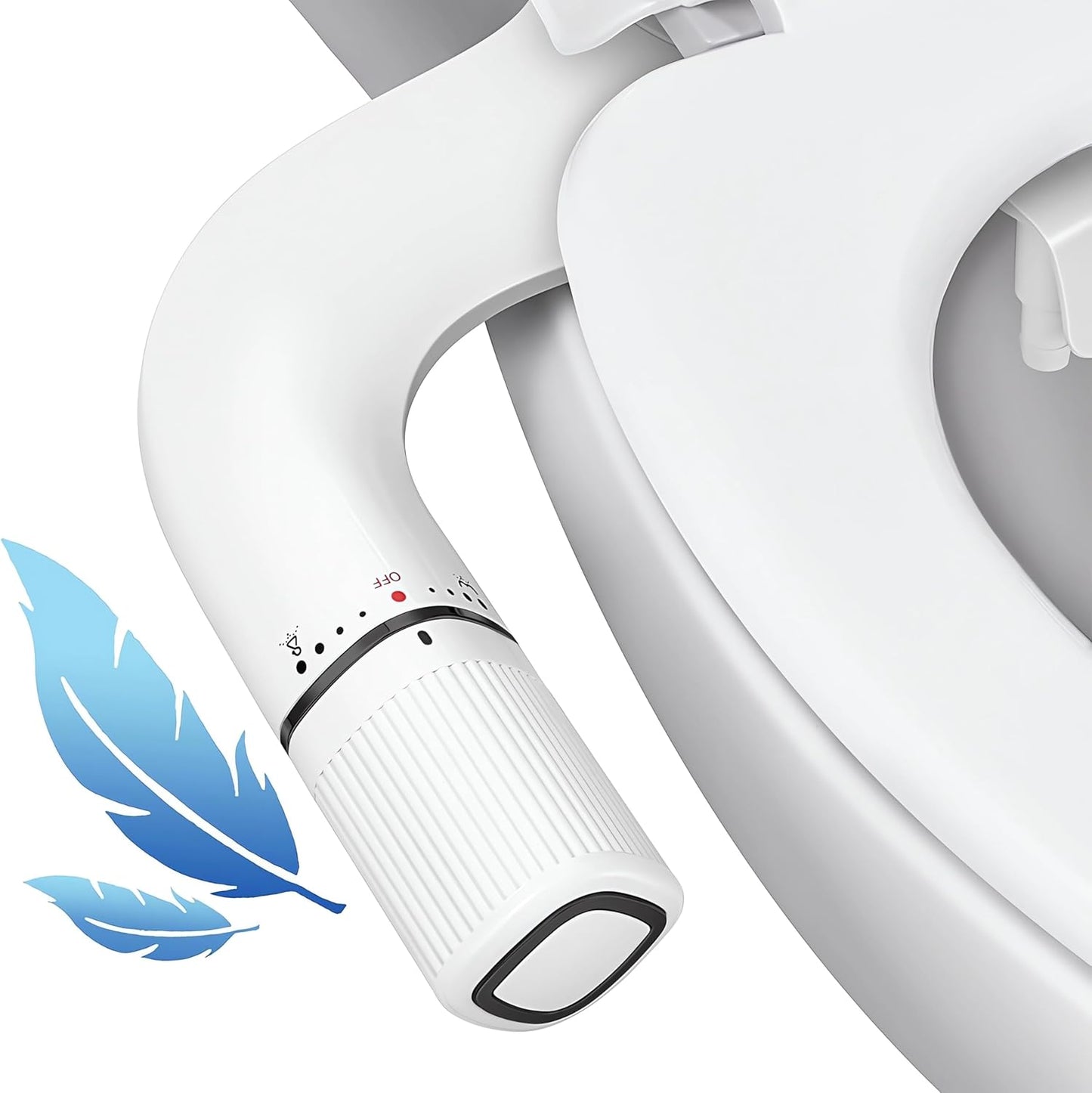 BIGCOW Ultra-Slim Bidet Attachment for Toilet - Fresh Cleanliness