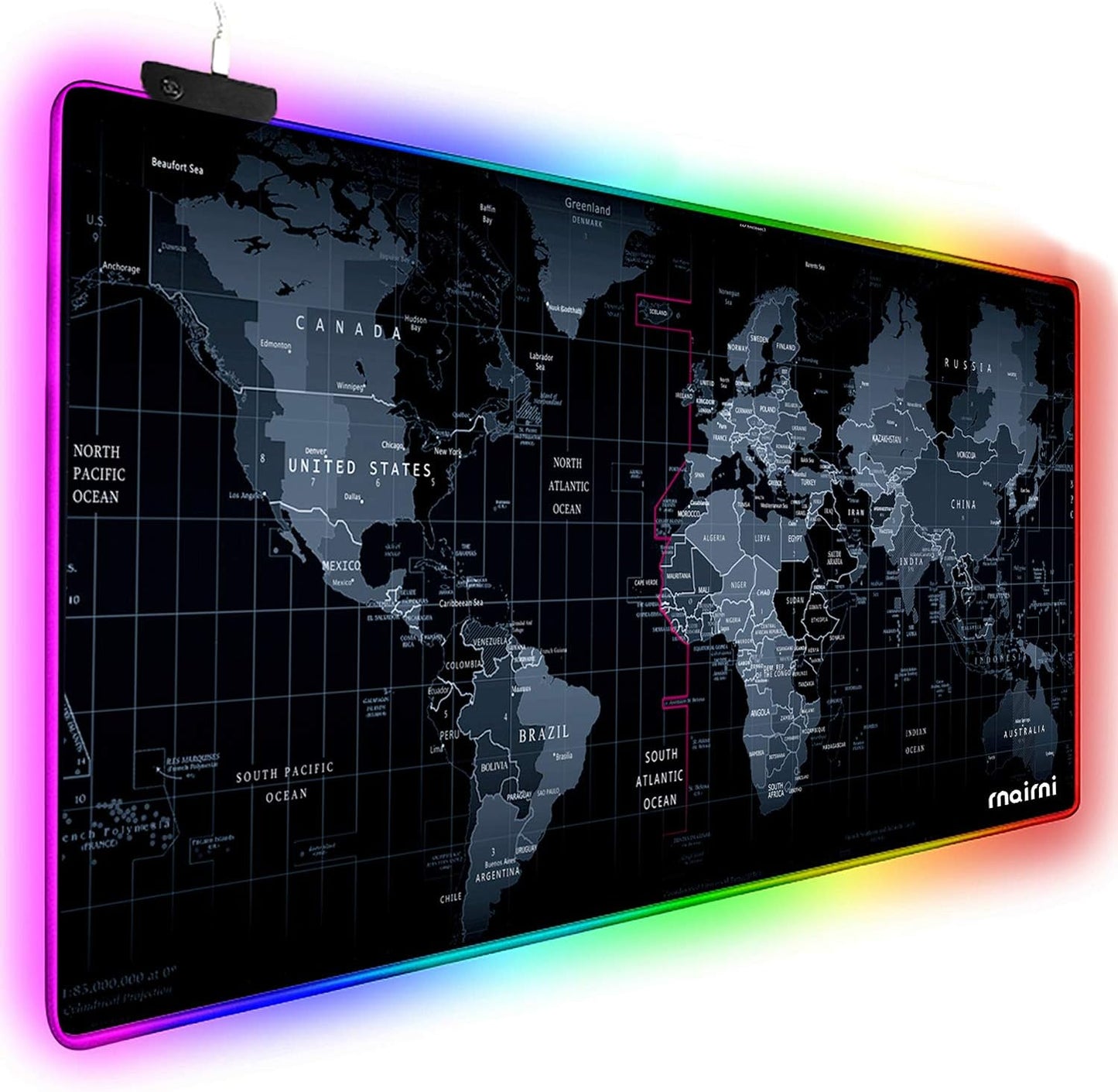 Extra Large Waterproof RGB Gaming Mouse Pad: 10 Lighting Modes