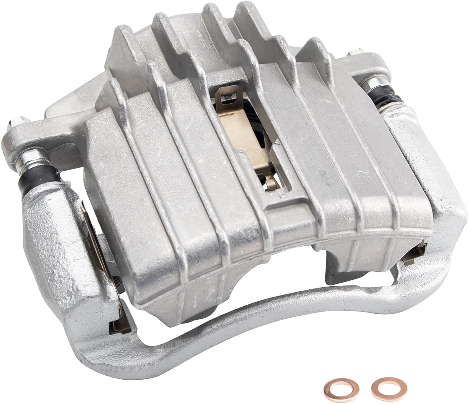 TRQ Front Left Brake Caliper w/Bracket for Chevrolet & More