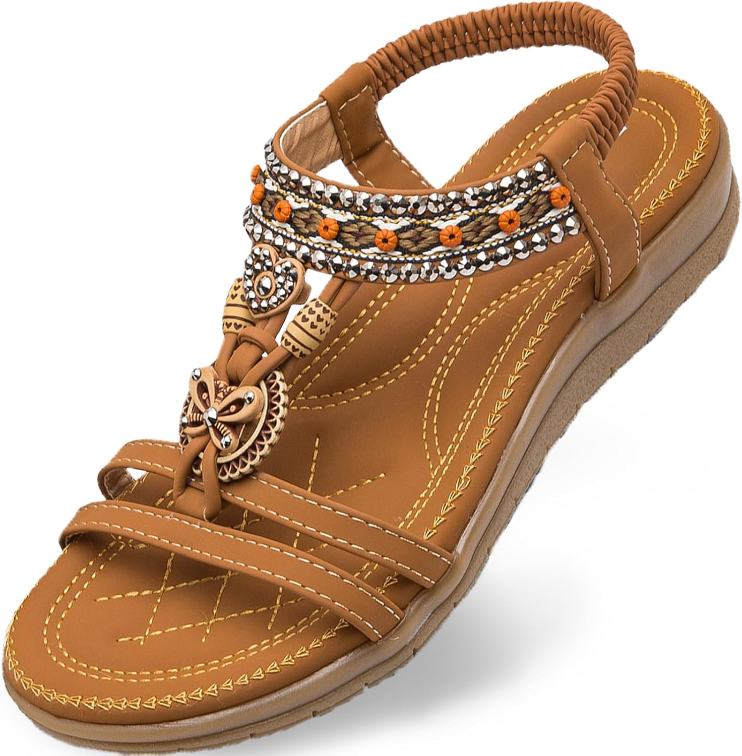 TETSUO Women Sandals with Arch Support for Summer Comfort