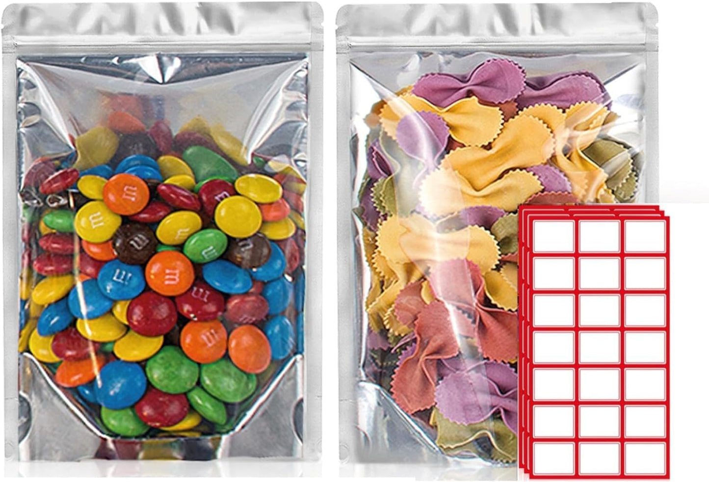 Premium 5x8 Mylar Bags Stand Up - Pack of 1000 for Storage