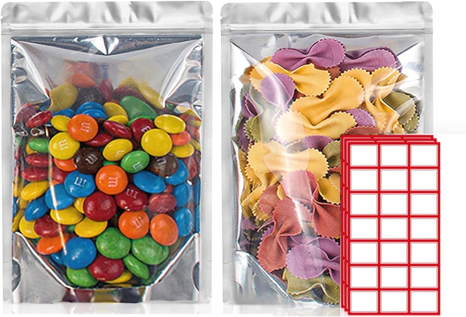 Premium 5x8 Mylar Bags Stand Up - Pack of 1000 for Storage
