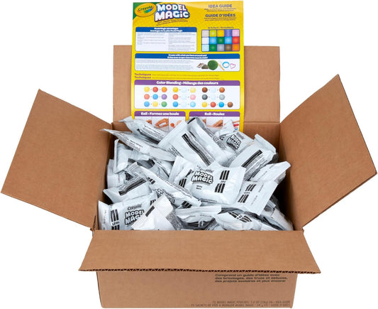Crayola Model Magic White 75ct Air Dry Clay for Kids Crafts