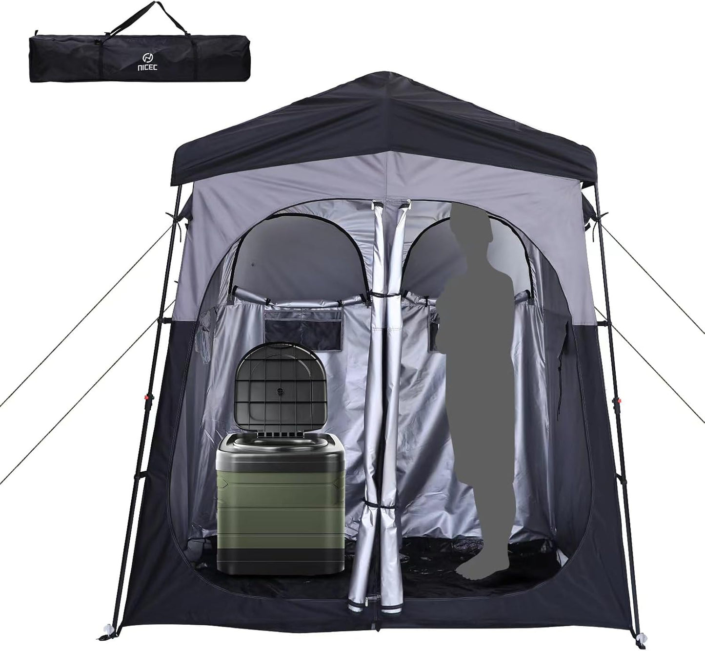 Nice C Pop-Up Shower Tent Set