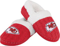 FOCO Women's NFL Team Color Moccasin Slippers - Cushioned Comfort