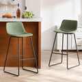 HeuGah Bar Height Bar Stools Set of 2 - Comfortable 30 in Counter