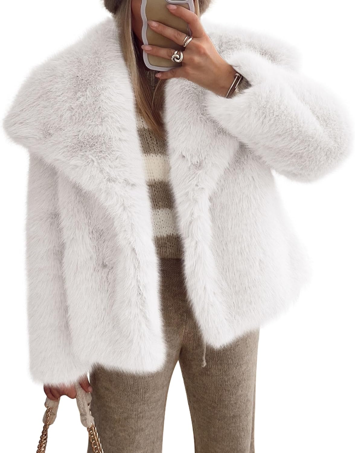 Trendy Womens Winter Coats with Furry Faux Fur for Style