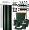 Shower Caddy and Bathroom Accessories Set 25PC - Coordinated Hunter