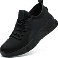Steel Toe Work Shoes for Men Women - Waterproof Non Slip Safety