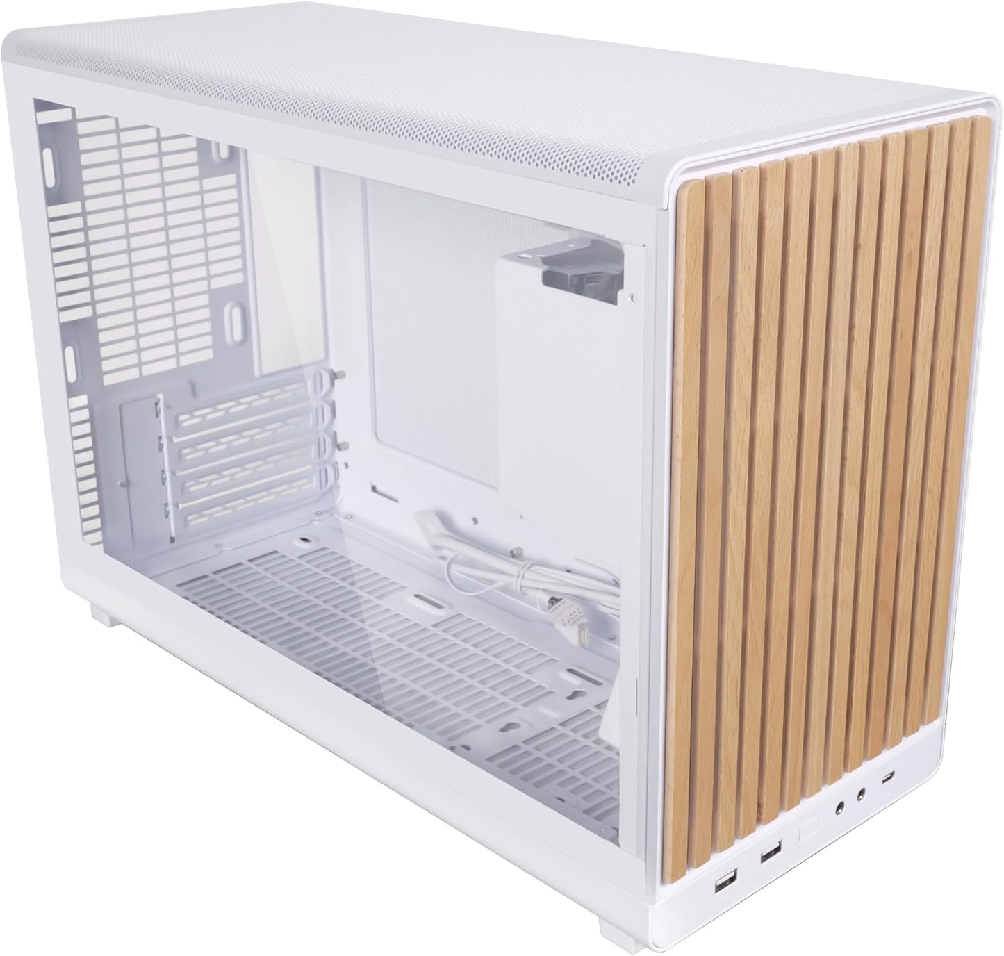 Lian Li A3-26.3L Micro Chassis with Wood Front & Glass Panel