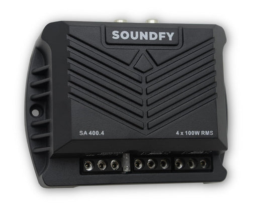 SA 400.4 4-Channel Digital Car Audio Amplifier for Clear Sound