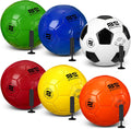 Operation Christmas 6 Pcs Soccer Ball Bulk with Pumps - Charity Gift