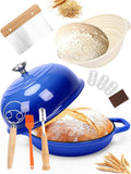 Dutch Oven Bread Baking Pot 5QT - Enameled Cast Iron for Sourdough
