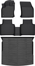 Floor Mats & Cargo Liner Set for 2023-2025 Kia NIRO PHEV - Black TPE