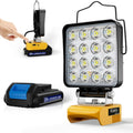 Ecarke LED Work Light Compatible with DeWALT Battery - Portable 70W