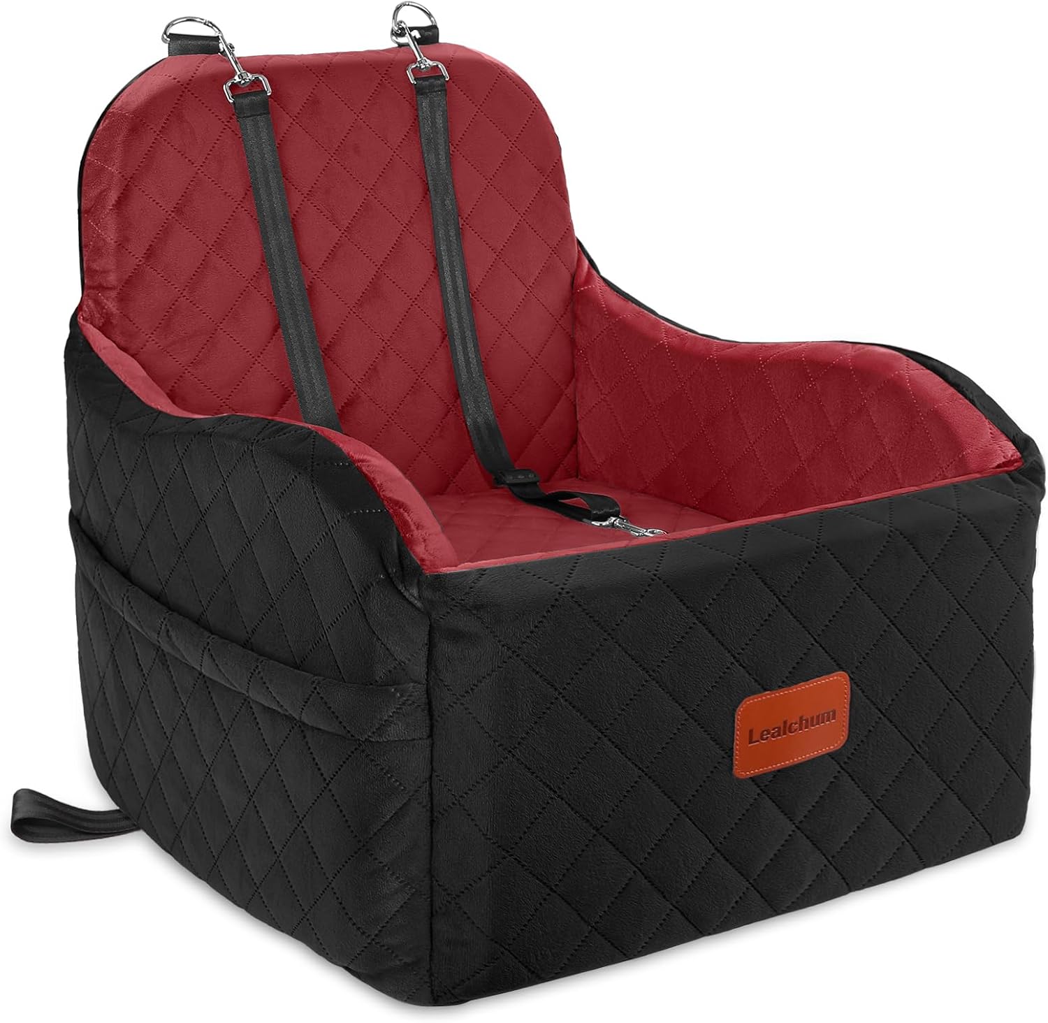 Dog Booster Car Seat for Small/Medium Dogs with Safety Features