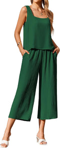 Ekouear Women's 2 Piece Outfits for Stylish Summer Comfort