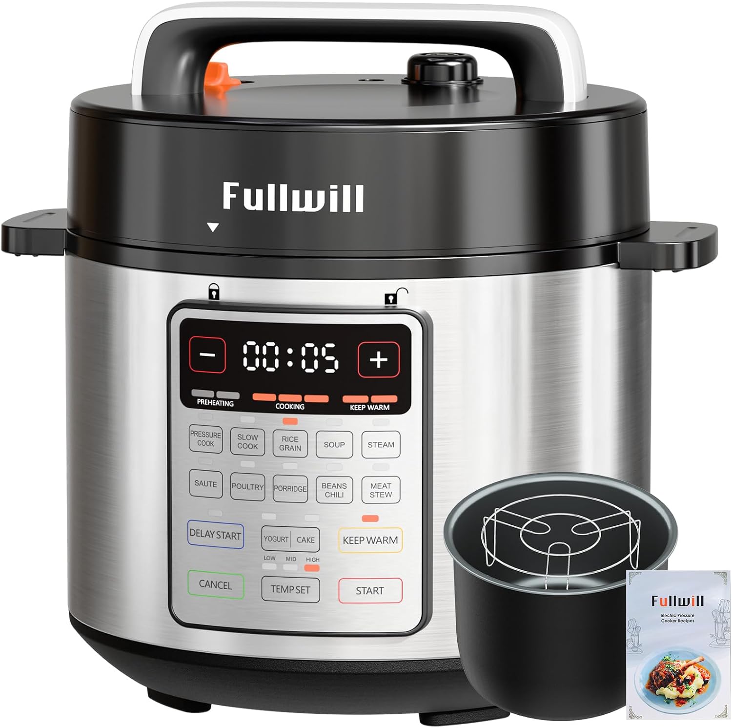 Fullwill 9-in-1 Electric Pressure Cooker for Effortless Meals