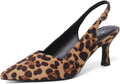 Mostrin Kitten Heels Slingback Pointed Closed Toe Pumps - Chic Comfort