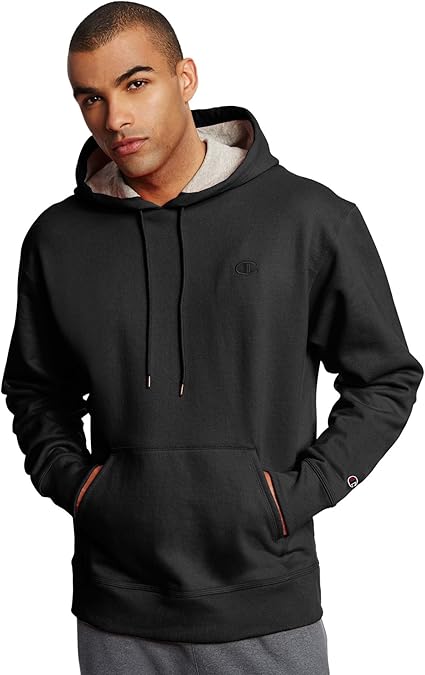 Champion Men's Powerblend Fleece Hoodie Sweatshirt for Comfort