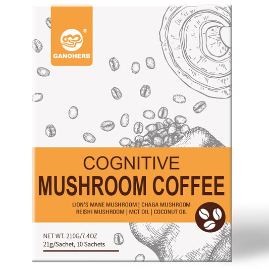 GANOHERB Focus Boost & Immune Support Coffee