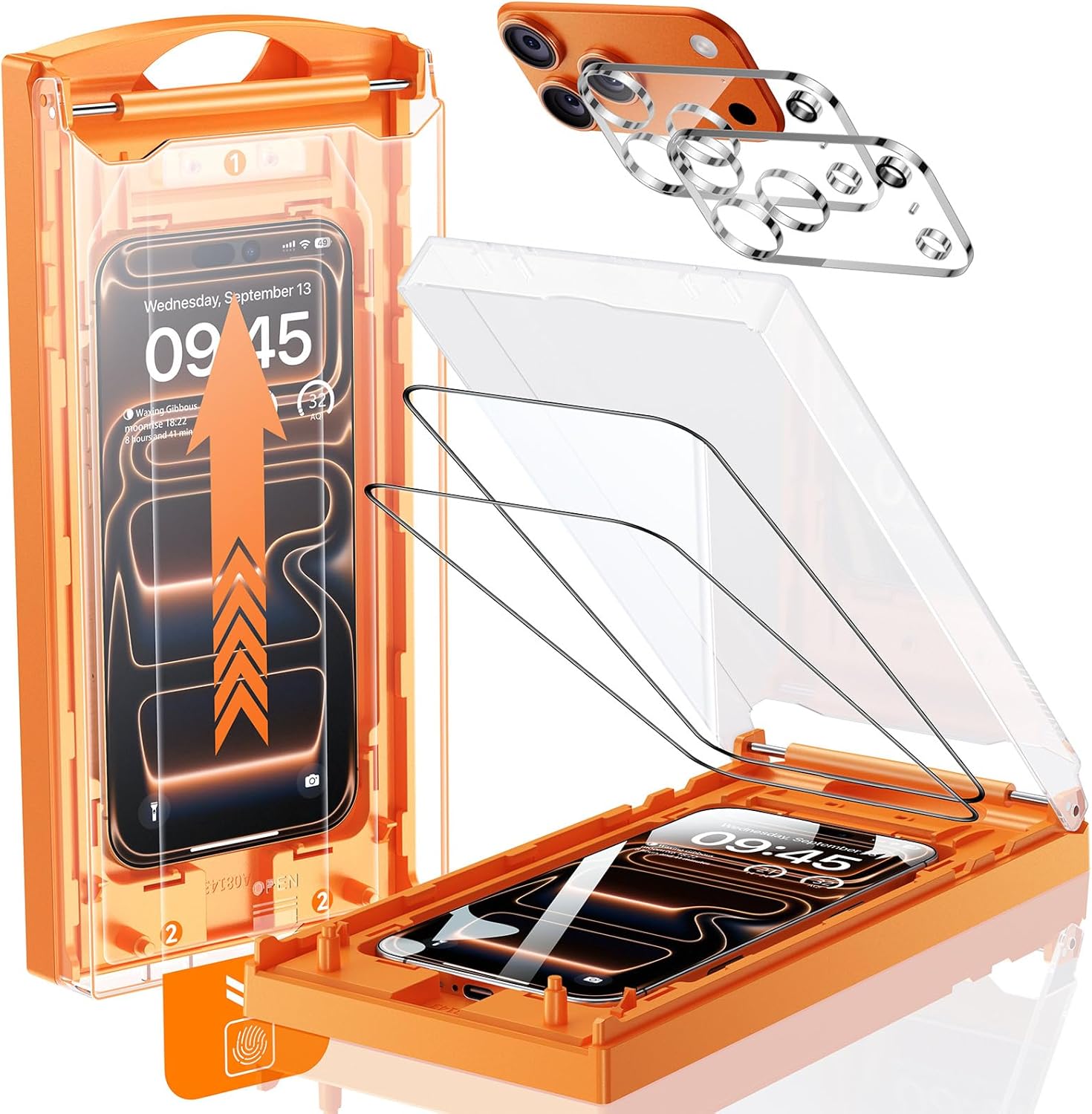 Unbreak 9H+ Glass Screen Protector for iPhone 17 Pro Max
