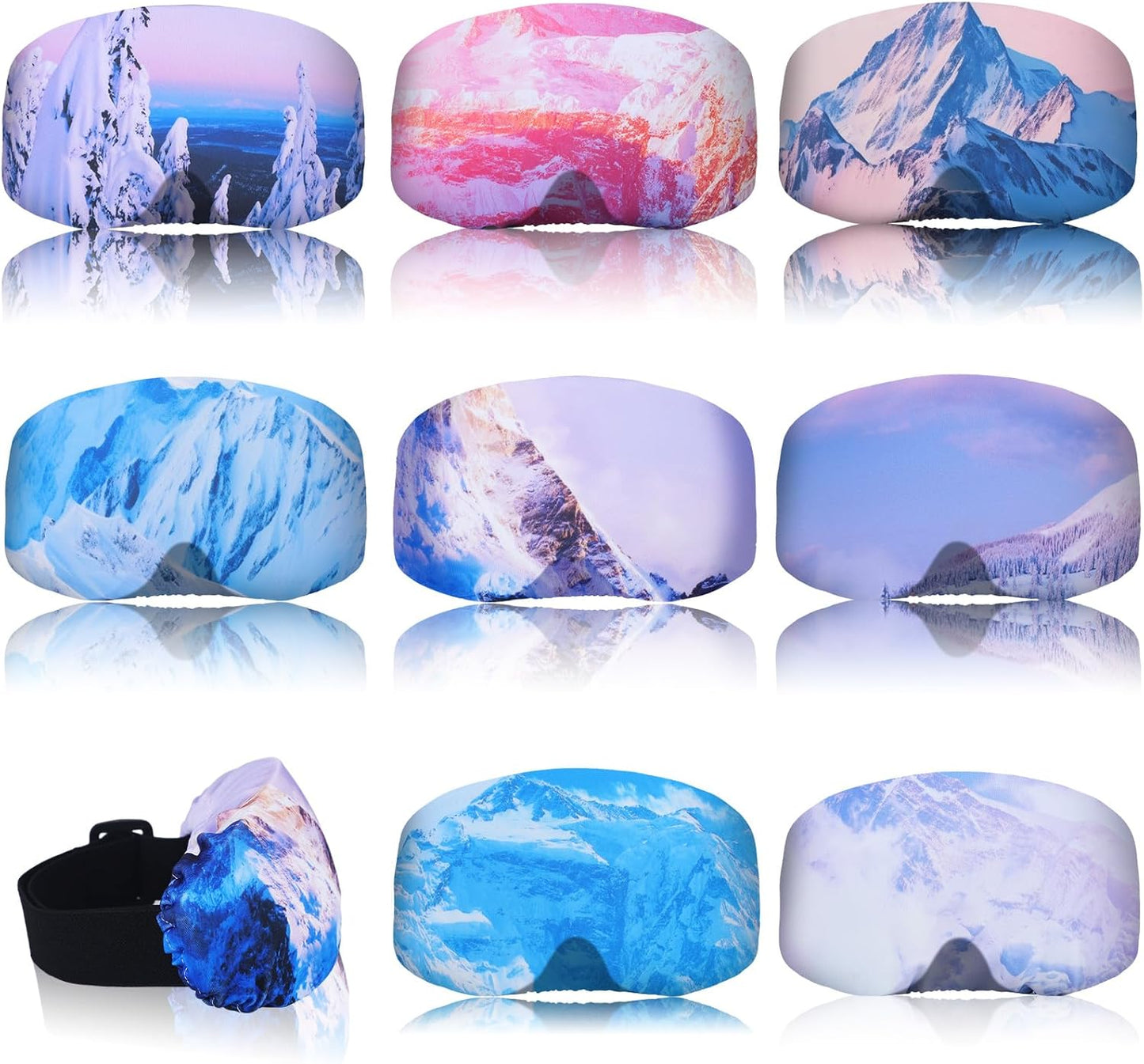 8 Pcs Ski Goggle Protectors by Copkim - Lens Protection!