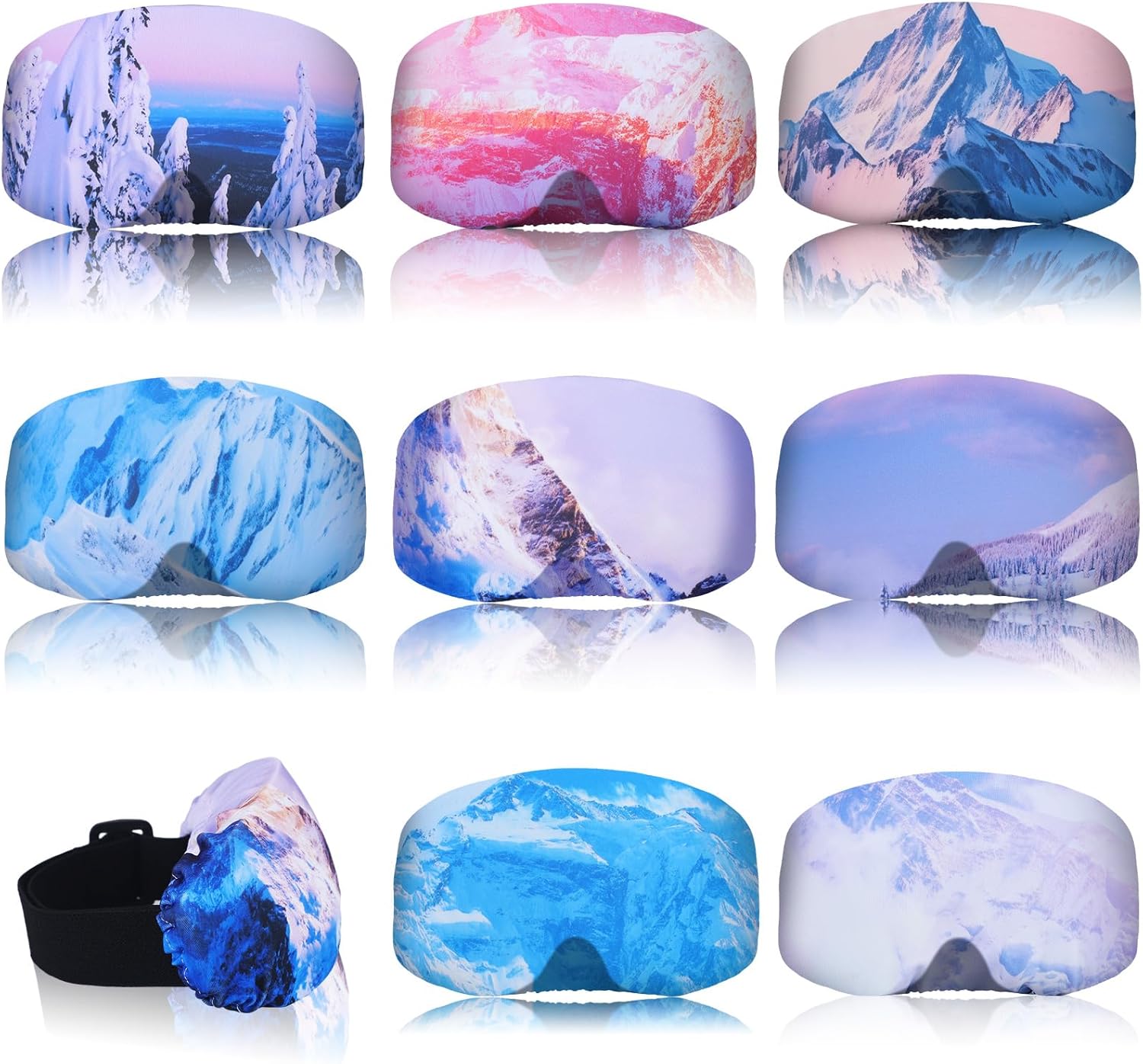 8 Pcs Ski Goggle Protectors by Copkim - Lens Protection!