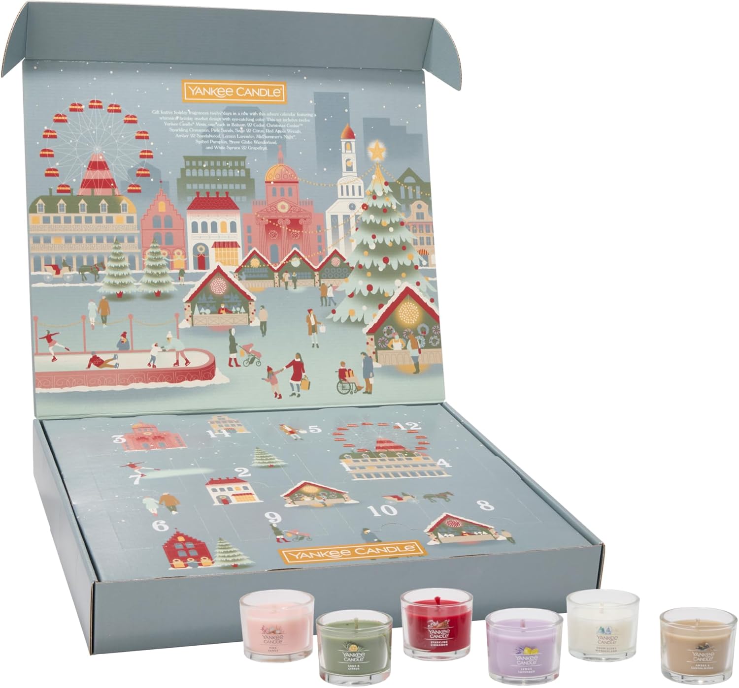 Yankee Candle Mini Candle Jars Advent Calendar for Christmas