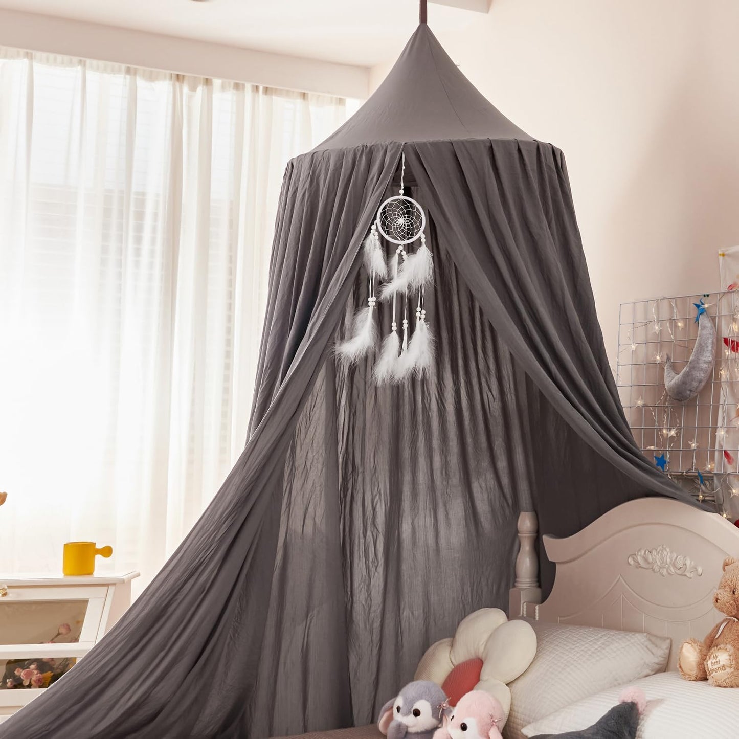 Dreamy Princess Canopy for Girls Room - Soft & Durable