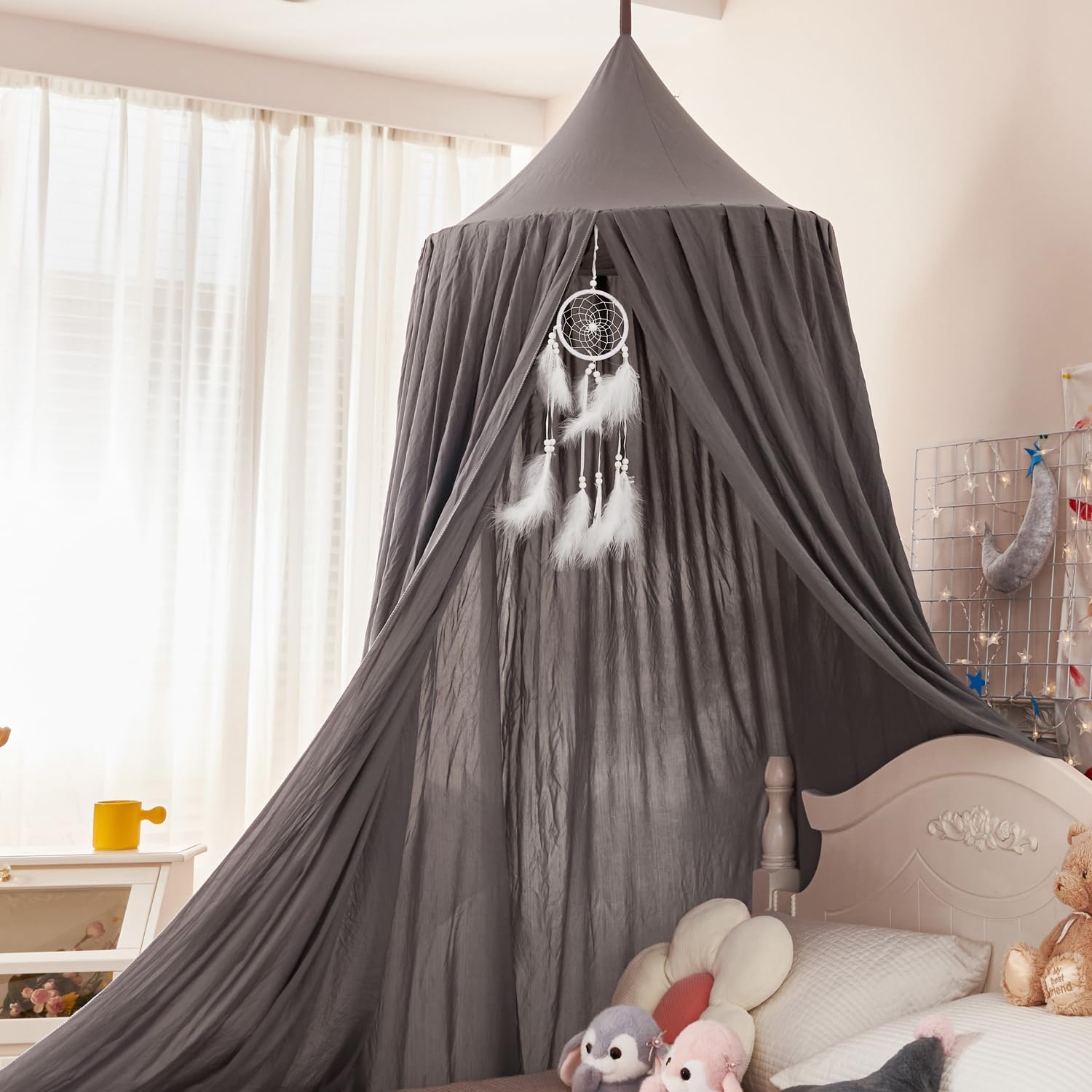 Dreamy Princess Canopy for Girls Room - Soft & Durable