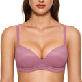 DOBREVA Women's Push Up Bra No Underwire Comfortable Wireless Bra cups