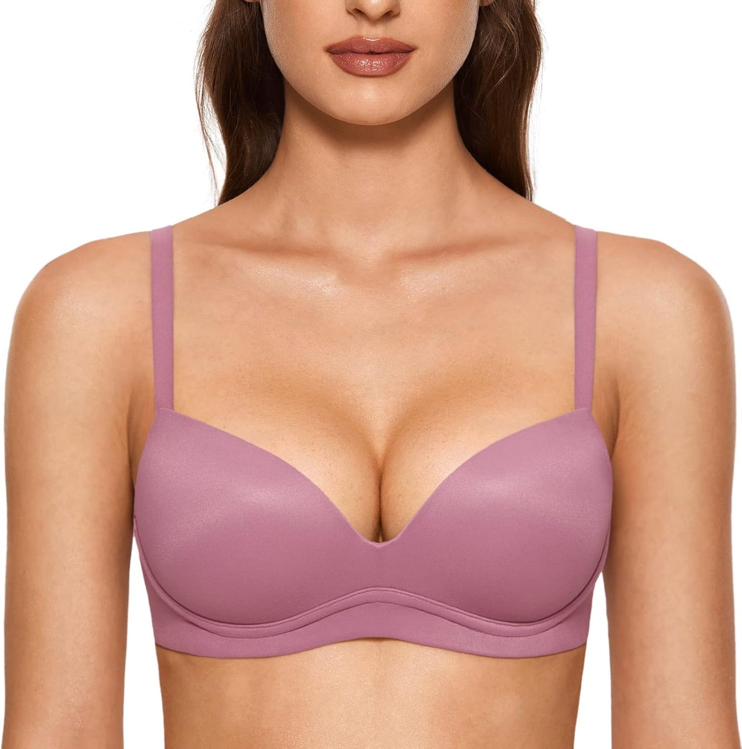 DOBREVA Women's Push Up Bra No Underwire for Ultimate Comfort