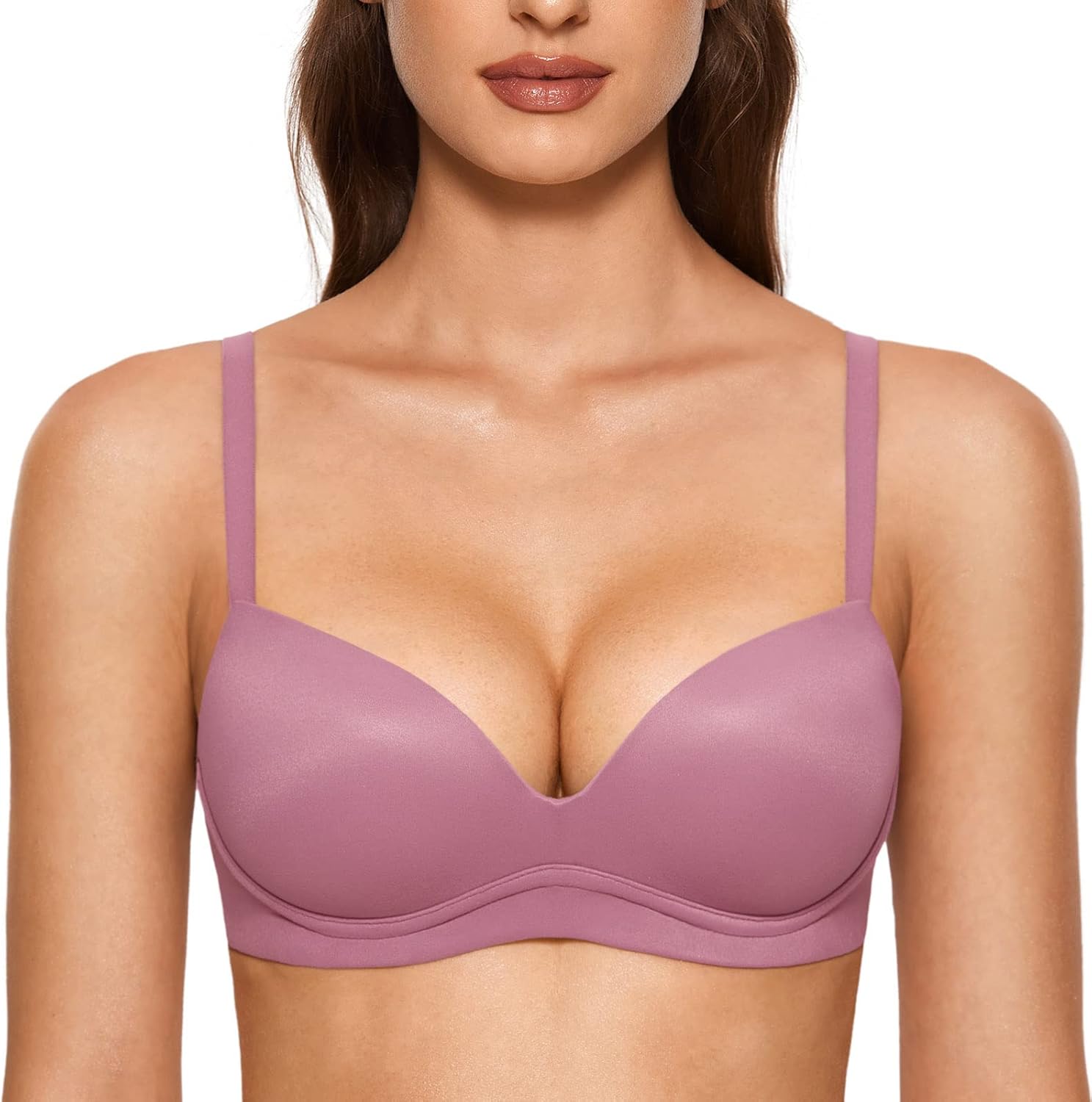 DOBREVA Women's Push Up Bra No Underwire for Ultimate Comfort