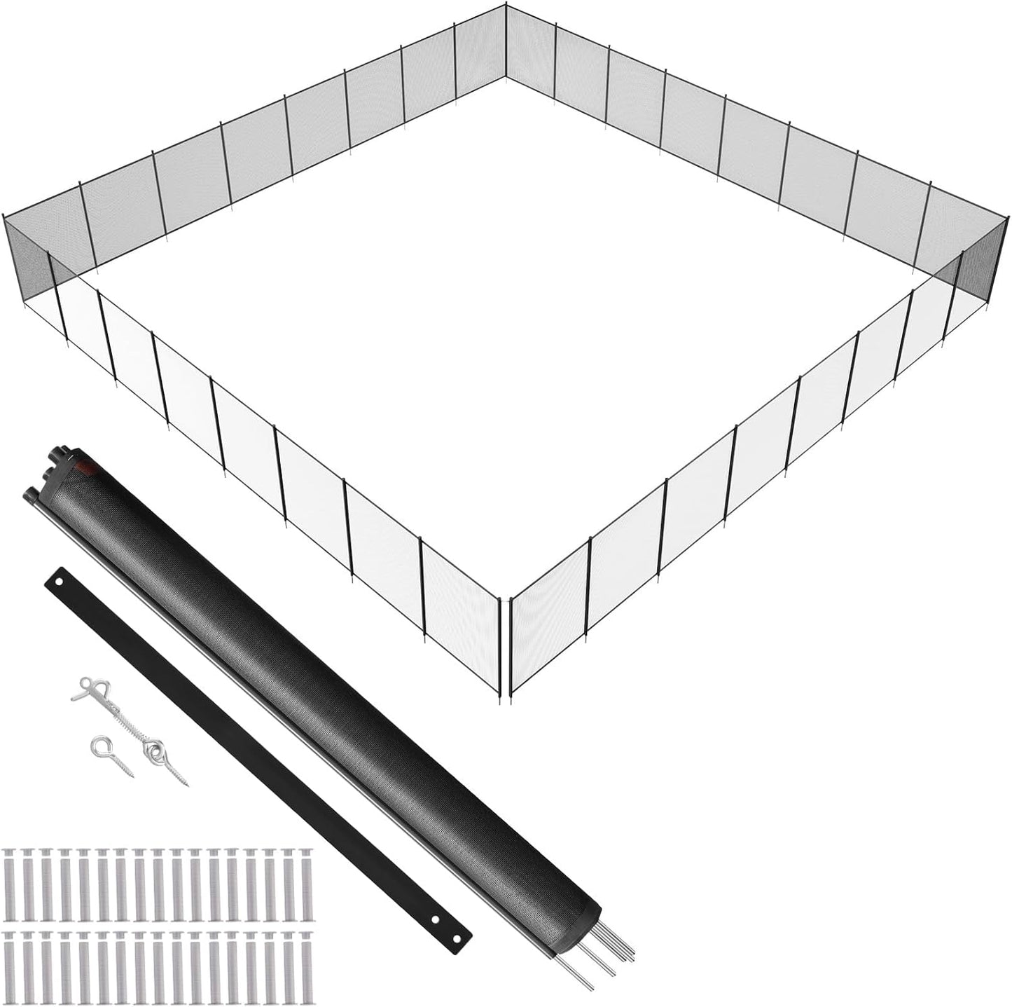 VEVOR Pool Fence for Inground Pools - Durable Safety Solution