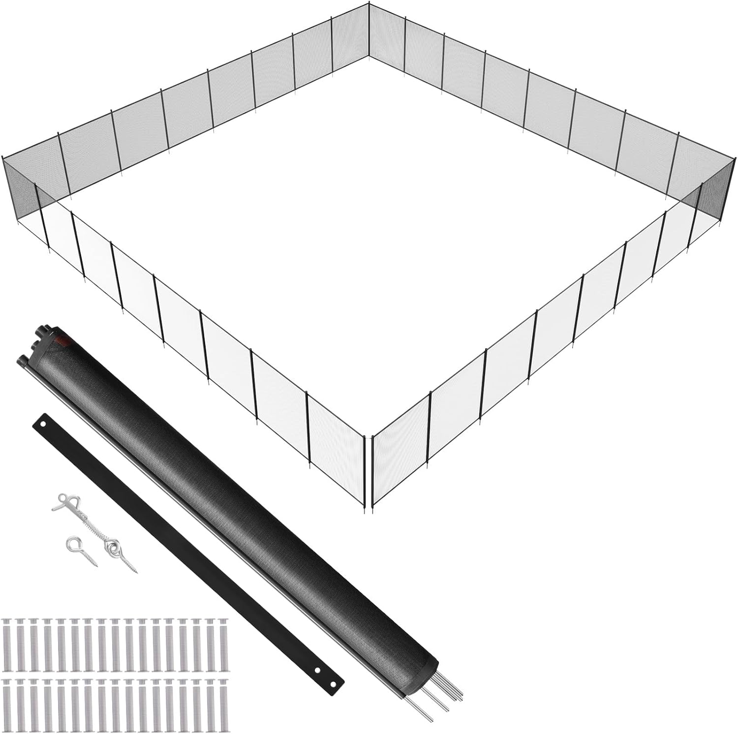 VEVOR Pool Fence for Inground Pools - Durable Safety Solution