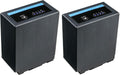 Kastar 2-Pack CGA-D54 Pro Battery Replacement - Long Run Time