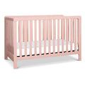 Colby 4-in-1 Low-Profile Convertible Crib in Petal Pink - GREENGUARD