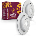 Metrix Premium 13.86 in Rear Coated Vented Disc Rotor - Durable Fit