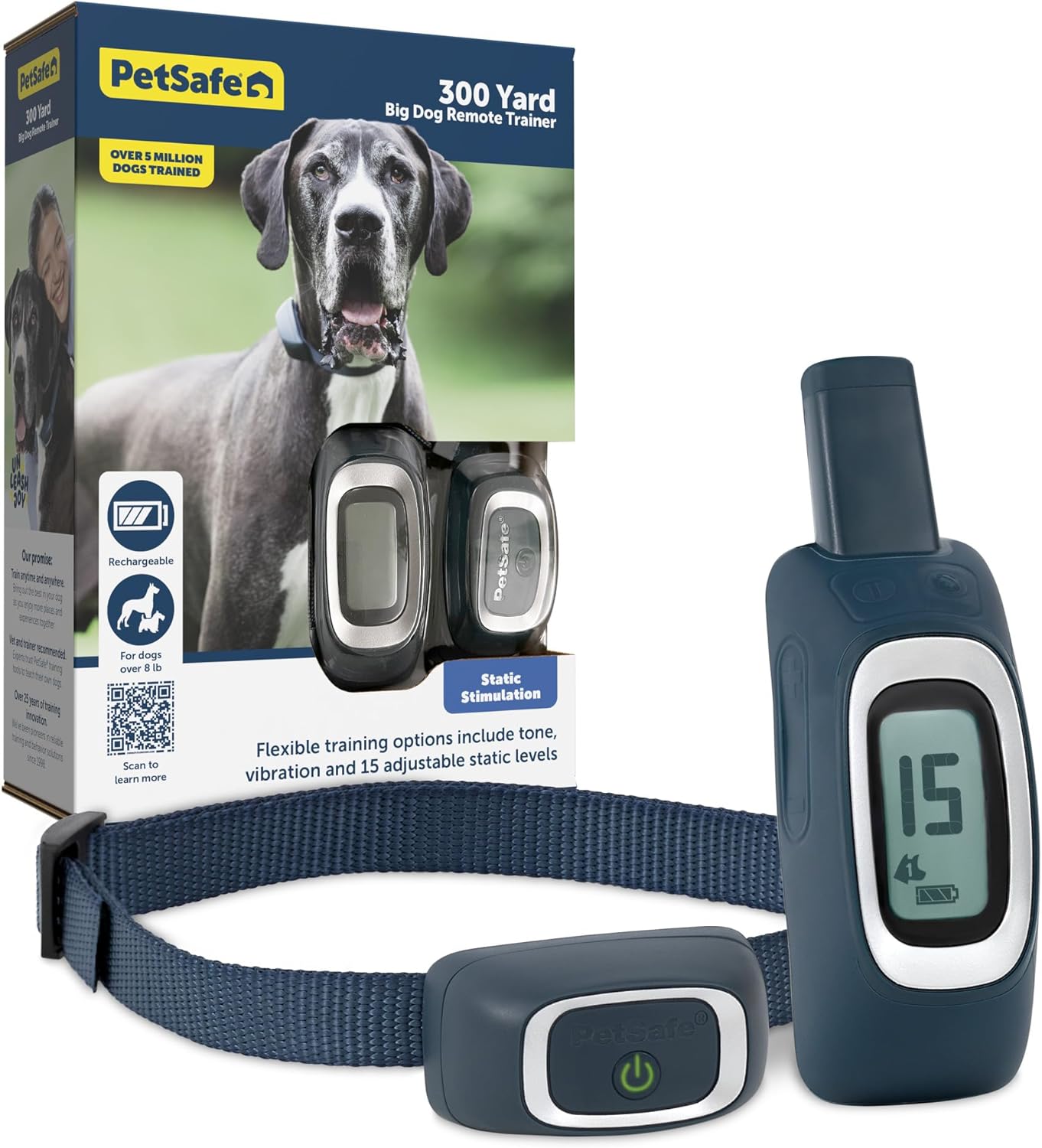 PetSafe 300 Yard Remote Training Collar for Off Leash Dogs