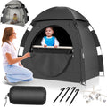 Blackout Baby Crib Tent Pack N Play Cover - Blocks 100% Light