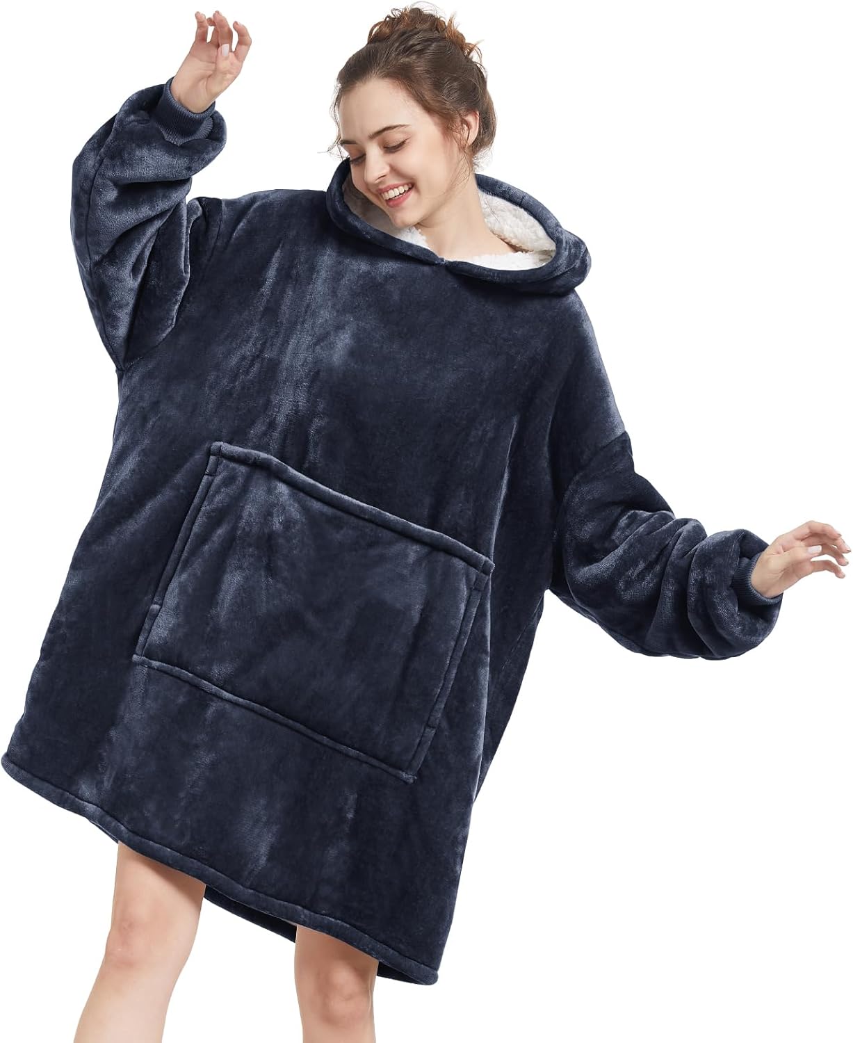 Aemilas Wearable Hoodie Blanket - Cozy Gift for All!