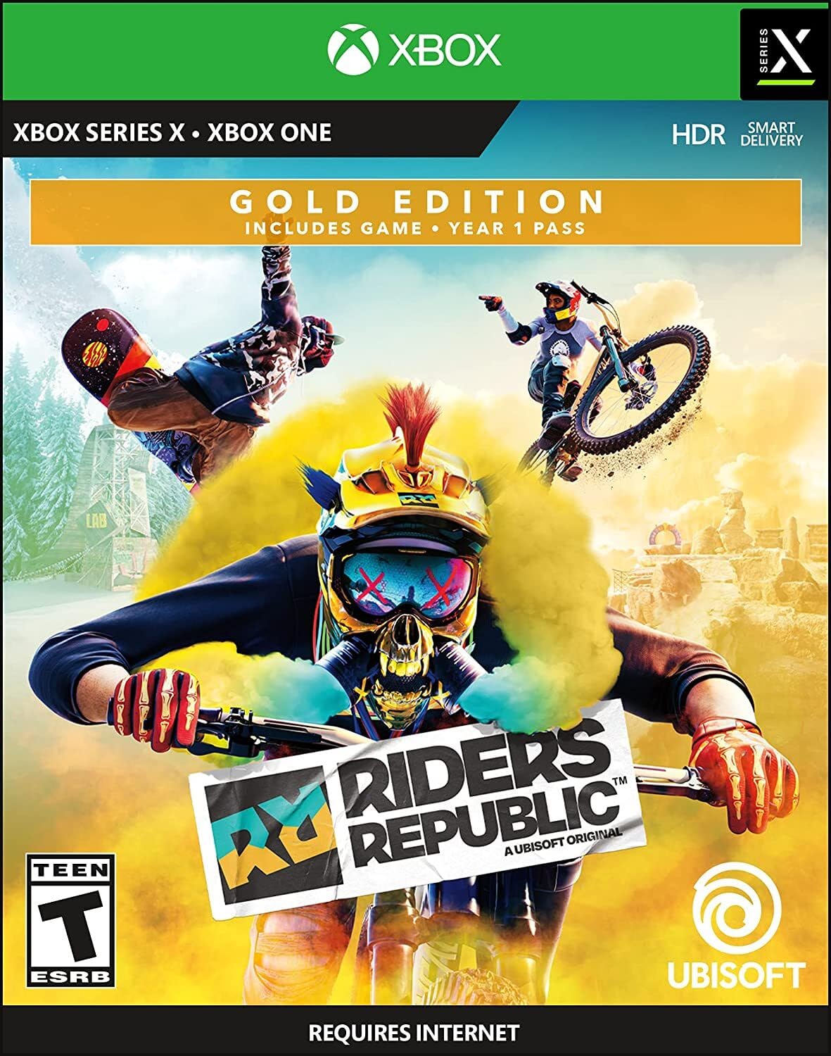 Riders Republic Xbox Series X|S Gold Edition - Epic Multiplayer Fun