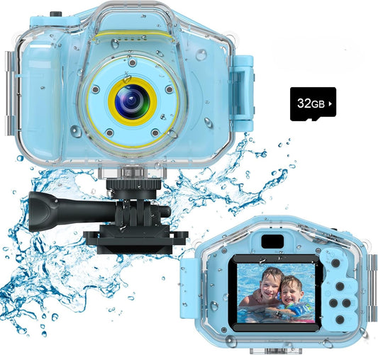 DEKER Kids Waterproof Camera - Capture Fun Memories!